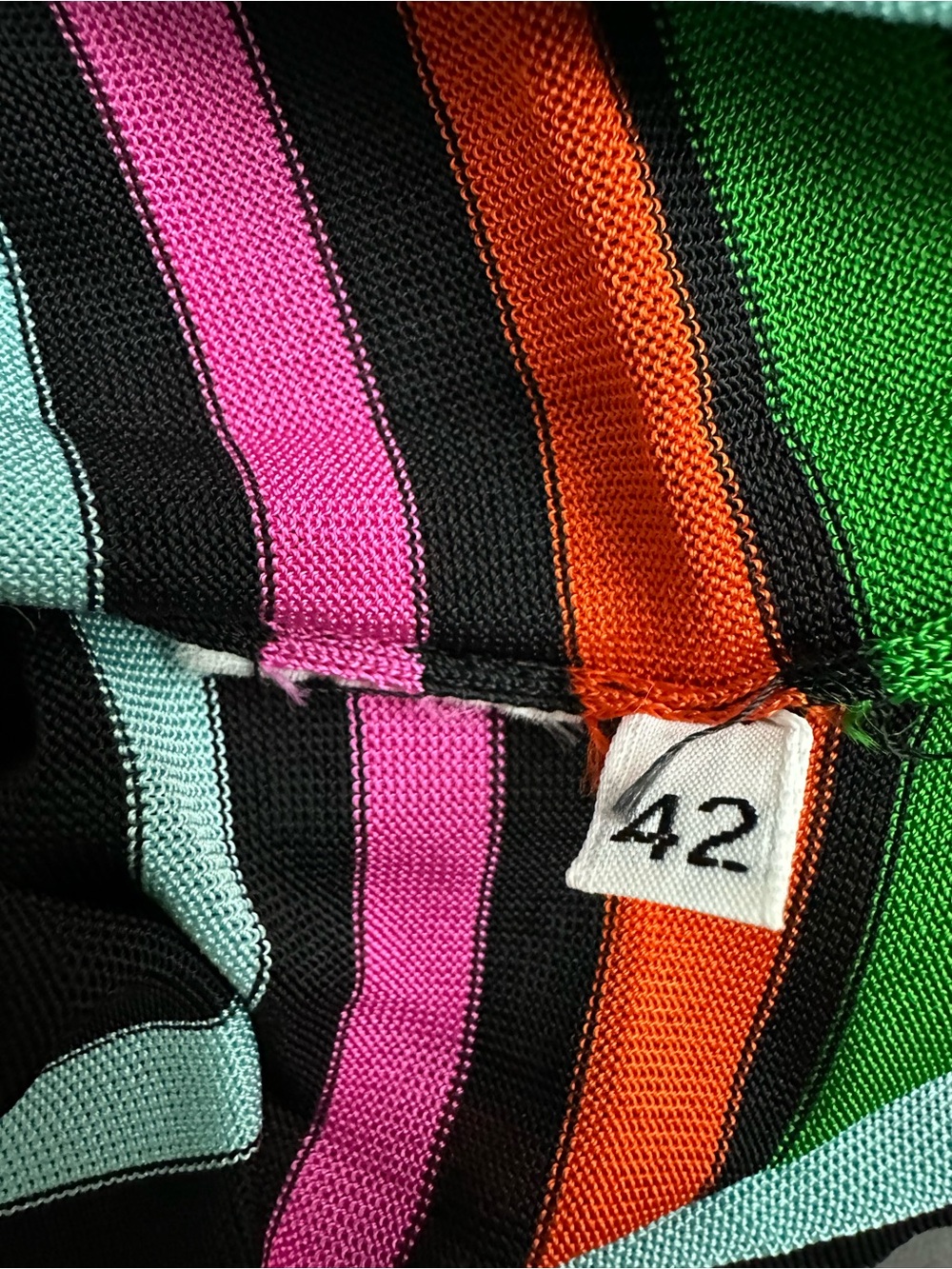 D&G tunic Multicolour Striped 🌈Racerback - Picture 4 of 6